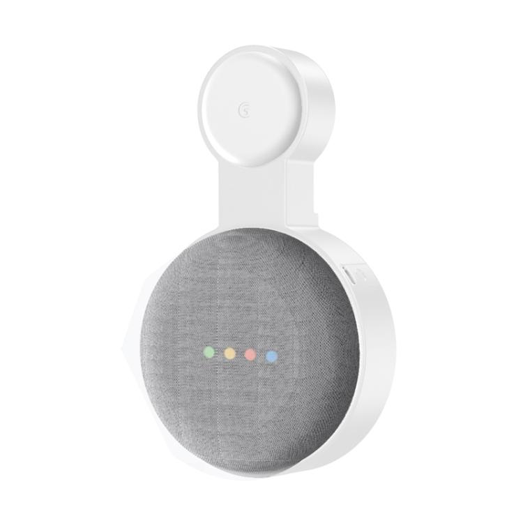 Wall-Mounted Bracket Power Cable Storage For Google Nest Mini US Plug