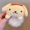 Sanrio Cinnamoroll & My Melody Cute Cartoon Plush Makeup Headband & Hair Clip Set for Women