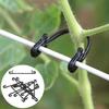 100Pcs Vine Ties Portable Reusable Reliable Plants Hanging Vine Clamps for Plant