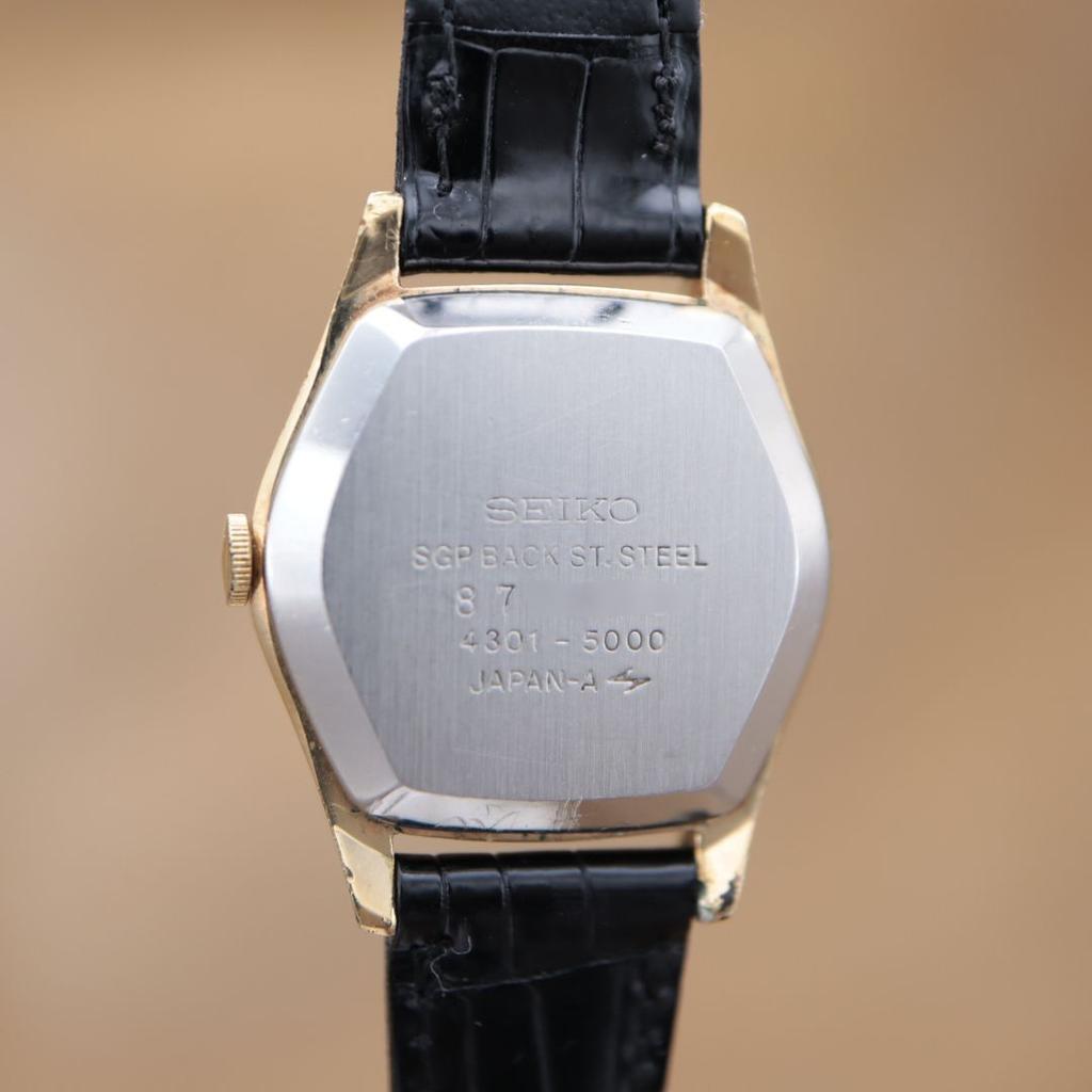 SEIKO Quartz Quartz Quartz 1978 Battery CH438 4301-5000 Women's Watch, 23mm, Model, Replaced, [6-Month Warranty]