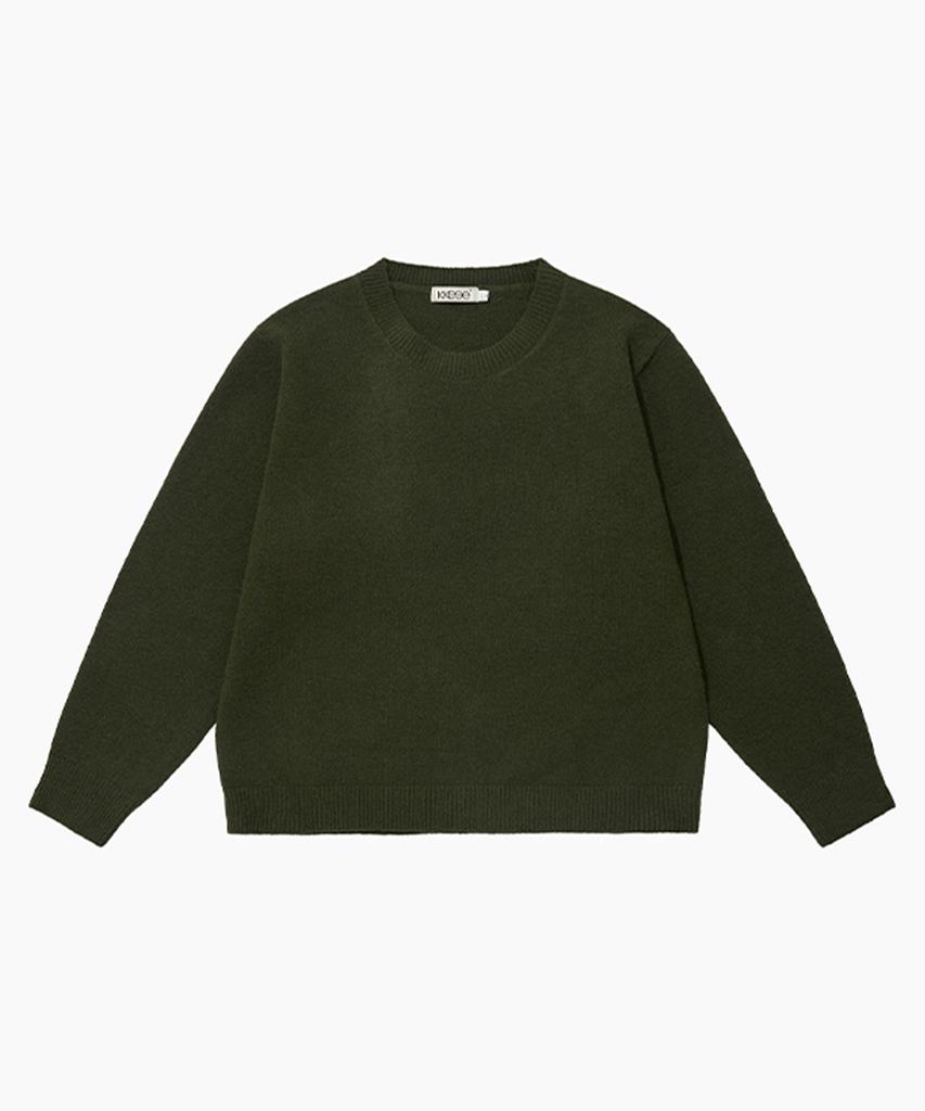 KKEEE All Day Poten Round Knit [Beige]