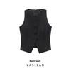 2025 Vår Dame Europeisk & Amerikansk Stil Casual Slim Fit Vest