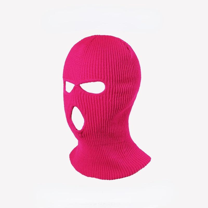 Balaklava Mütze Herren und Damen Herbst/Winter Warme Strickmütze Outdoor Kälteschutz Radsport Kapuzenpullover
