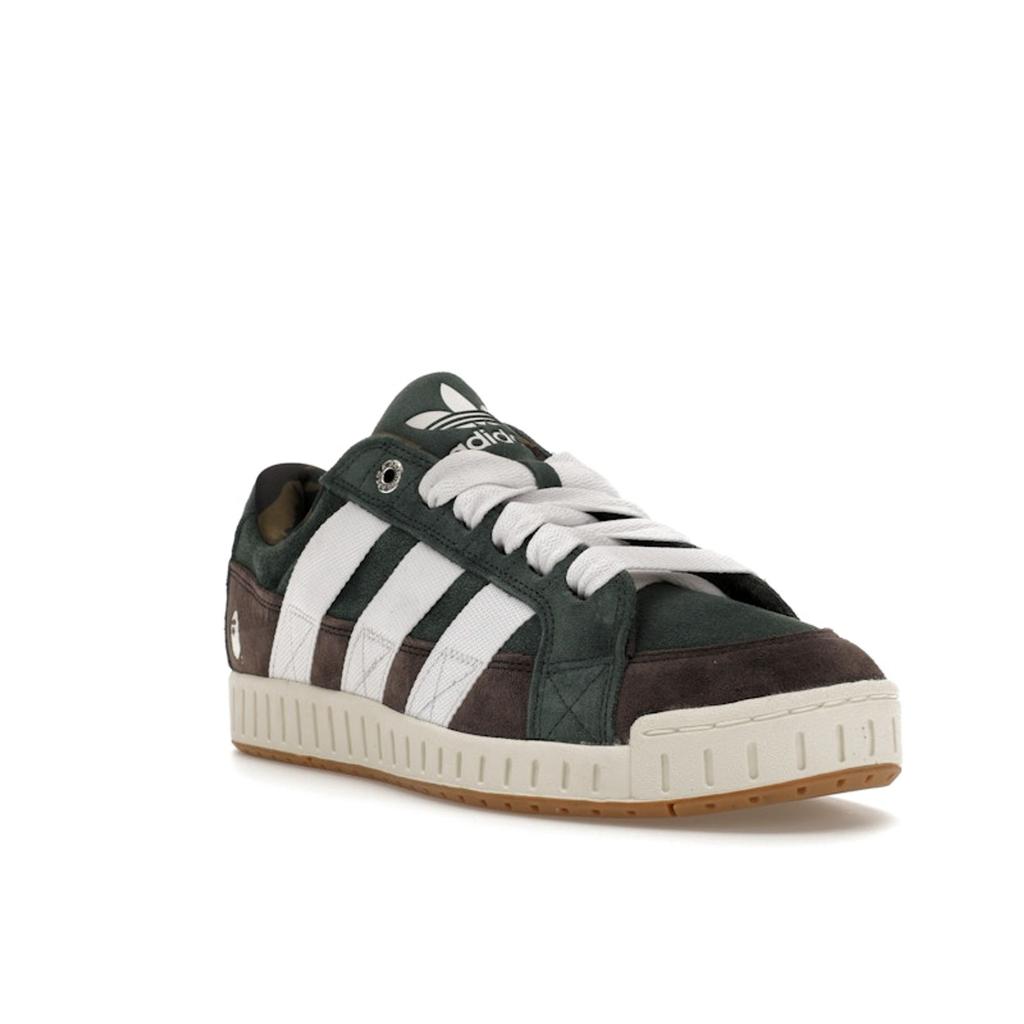 Adidas BAPE X LWST Shadow Green Unisex Sneakers Cloud-White Core-Black IE6117