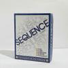 Sequence Edição Premium - Conjunto Deslumbrante Com Tabuleiro Gigante (20,25 X 26,25 Polegadas), Fichas Exclusivas e Cartas de Luxo da Goliath, Azul, Para Maiores de 7 Anos
