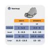 YakTrax Walk XS Größe Schneeschuh-Steigeisen Schnee Eis Spikes 08006 19,5cm-23cm Rutschfest