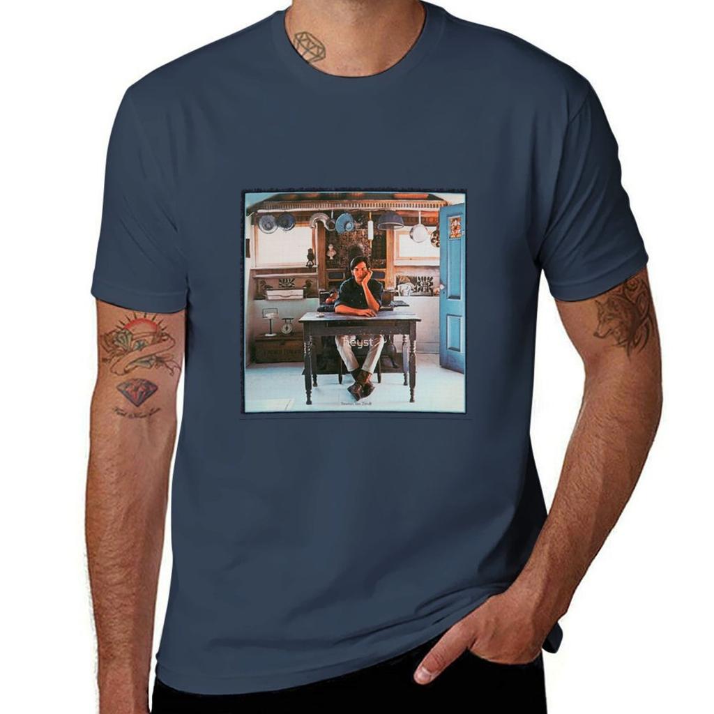 Townes Van Zandt Album Classic Tshirt Regular Fit Plain Tee Shirt Tshirt