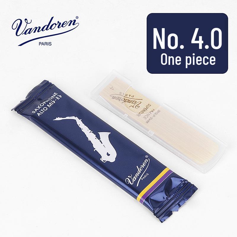 Vandoren Classic Blue Box Alto Saxophone Reeds, 2.5/3, Beginner Level