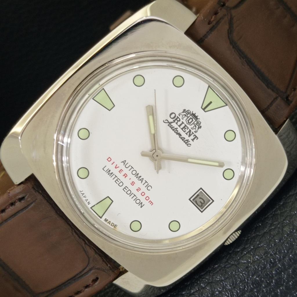 

Б/У АВТОМАТИЧЕСКИЕ 46941 ВИНТАЖНЫЕ ORIENT ЯПОНИЯ МУЖСКИЕ ЧАСЫ С ЦИФЕРБЛАТОМ БЕЛОГО ЦВЕТА a702217-5 R123-a702217