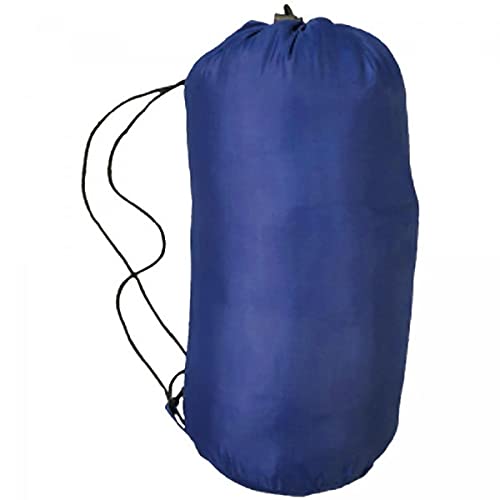 MIZUNO Sleeping Bag with Pillow Pocket, Antibacterial and Deodorizing Treatment, Deodorizing Tape, Machine Washable, W80 x H180cm, Navy