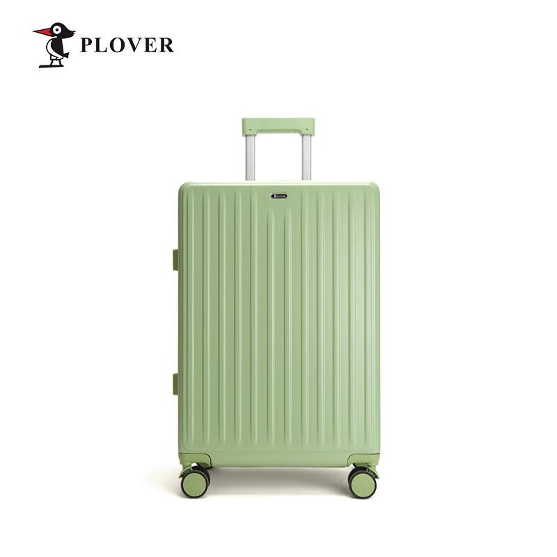 PLOVER 24-inch PC Hardside Spinner Suitcase with Aluminum Frame 24 inches
