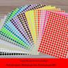 Mixed Color Round Dot Sticker Labels - Available in 10, 16, and 20 Vibrant Colors