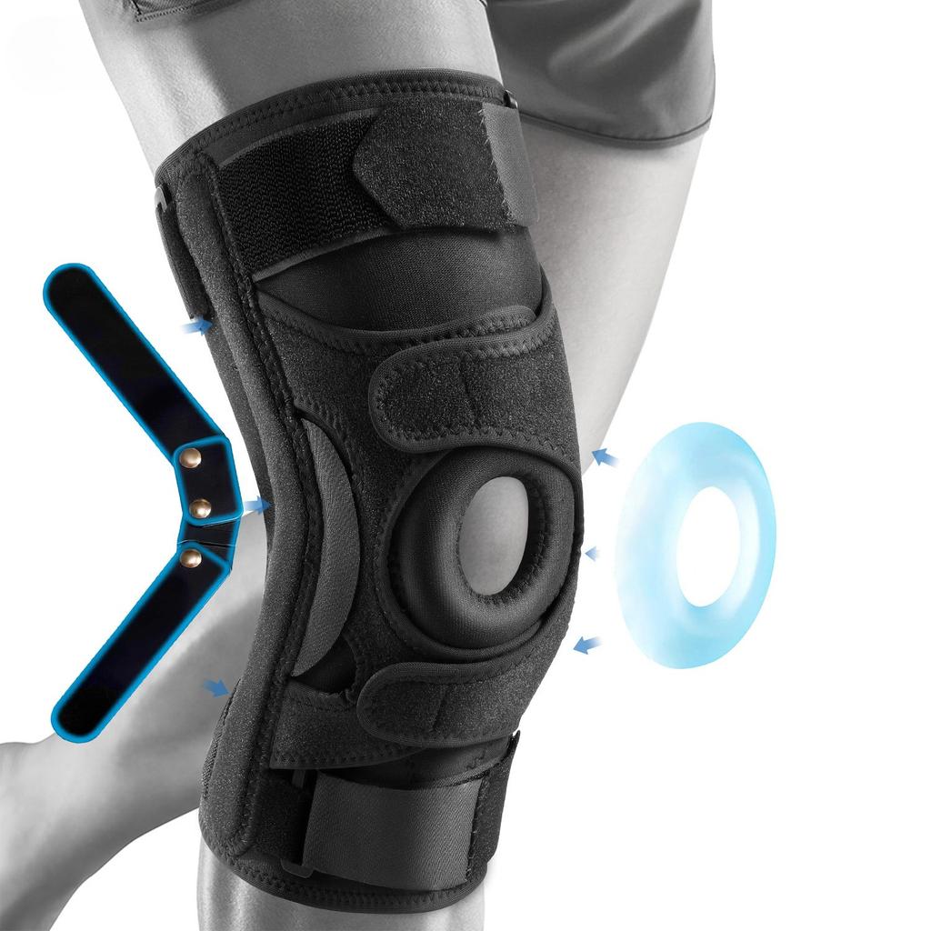 Neoprene Knee Pads Hardware Support Strips Sports Knee Pads Neoprene Protective Gear Breathable and Comfortable