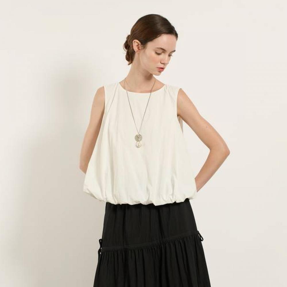 

Bcbg Balloon Sleeveless Blouse B5m5b436 beige (72)/77