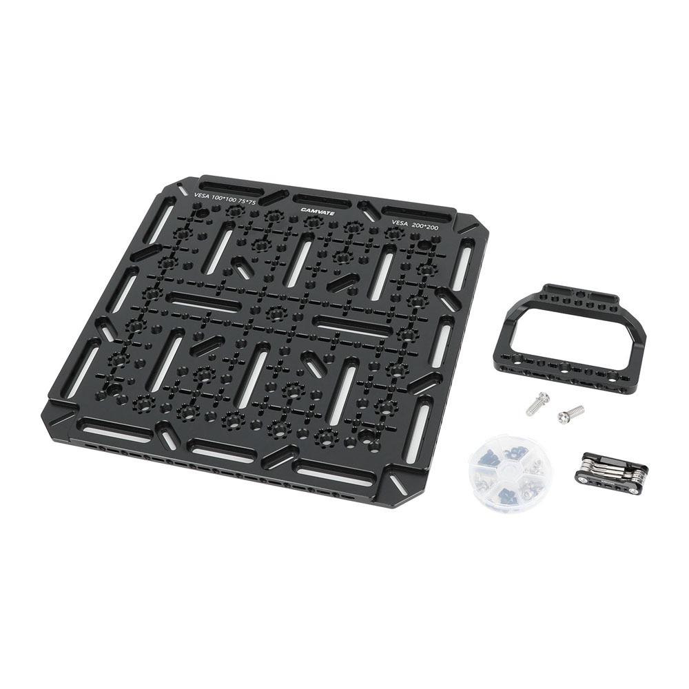 Versatile 75/100/200MM VESA Multi-hole Mounting Plate - Model 3901