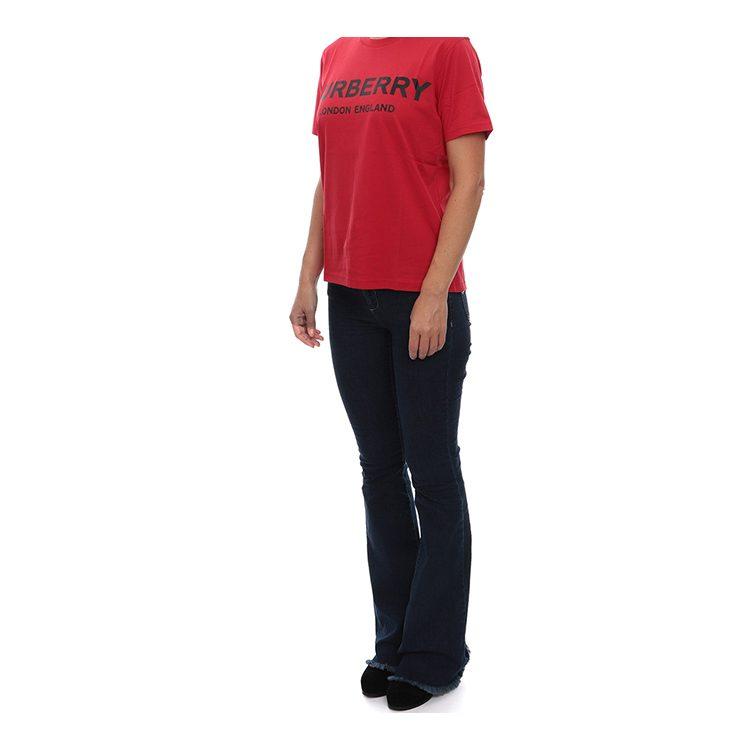 Burberry Women's Graphic Logo T-Shirt Red 80212721