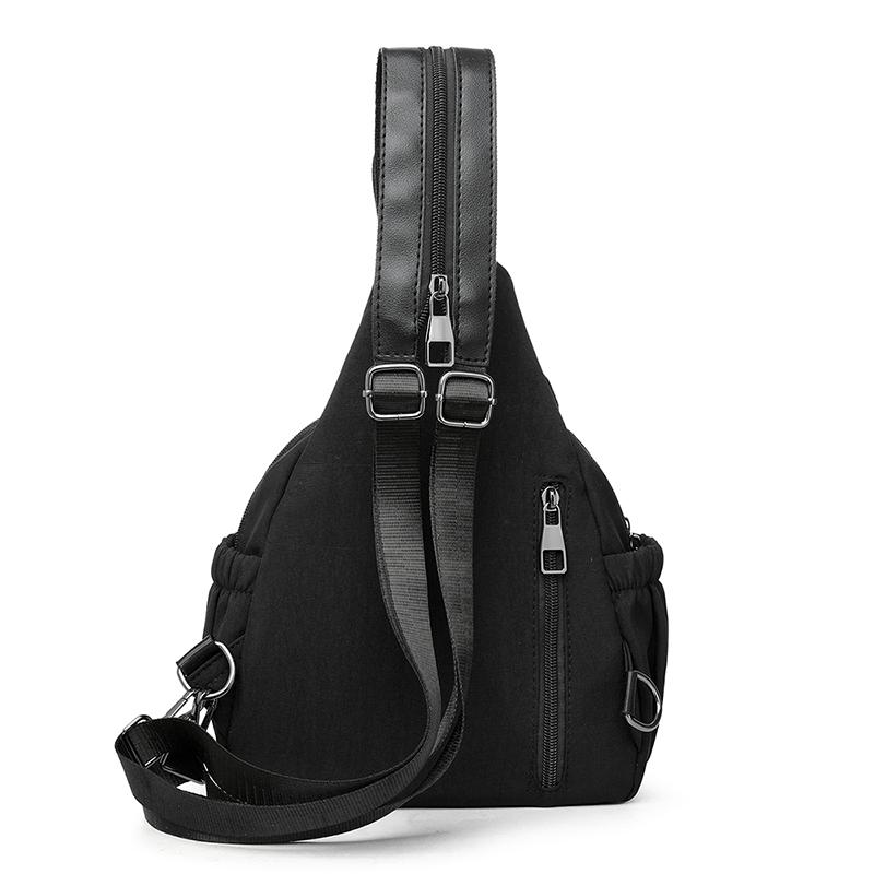 Multifunkční náprsní taška Dámský lehký batoh Cestovní taška přes rameno