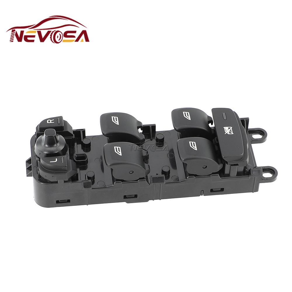 LHD Left Front 31334345 For Volvo S80 S60L C70 V70 XC90 V60 V90 C30 2014-2016 Power Window Switch 31453232 31376495 Car