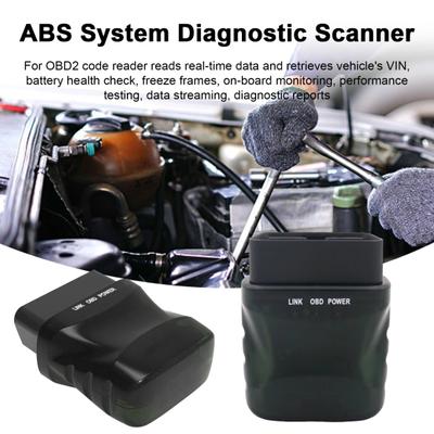 Bluetooth-compatible Wireless OBD2 Scanner Reader No Battery Required Auto-Connect Clear Error Code Live