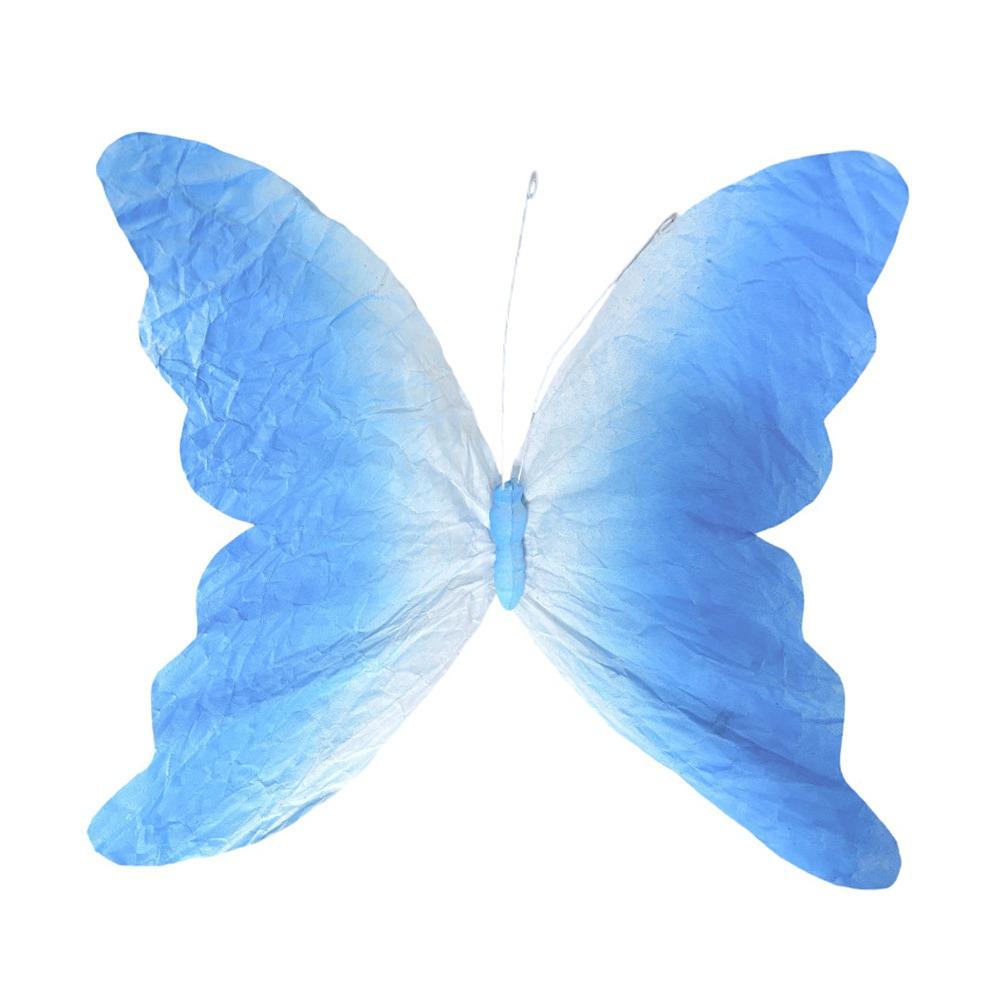 

Hanging Artificial Paper Butterfly 30cm Baby Shower Decoration NEW Party Decoration Wedding Venue темно-синий