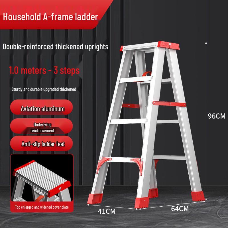 Ruiyang Aluminum Alloy Portable 2m A-frame Folding Ladder