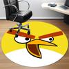 1PC Angry Birds Office Round Area Rug, Indoor Mat Suitable For Office, Under Office Chairs Bedroom Living Room Home Decor DT1212058