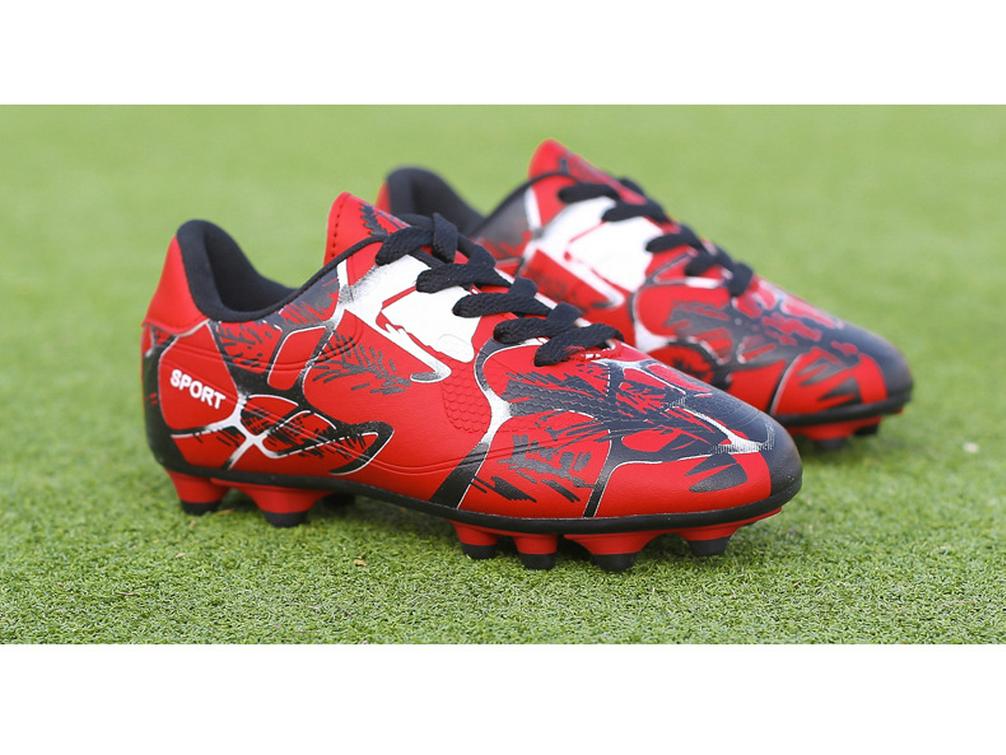 Plus Size Long Spike Youth Soccer Shoes for Outdoor Training