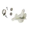 385311641 Water Valve Kit Plastic RV Toilet Valve Parts Water Valve Replacement for 300 310 320 Series Pedal Flush Toilets