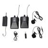 Wireless Lavalier Microphone Clip On Mic Plug and Play with Rechargeable Receiver for Speech Teaching