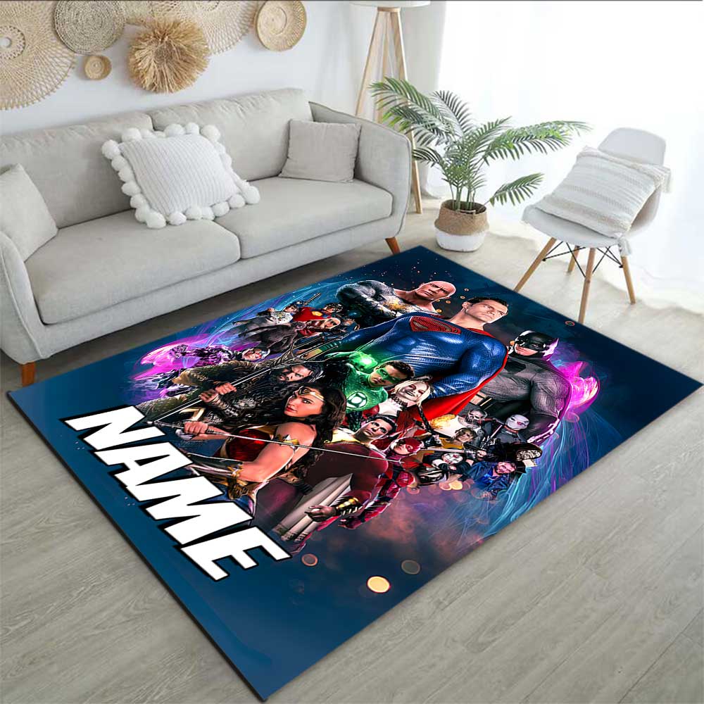Warner Bros. Lavori (23) Personalizza il tuo tappeto con nome, cuscino per sedia da ufficio, regalo per camera da letto, soggiorno di casa.