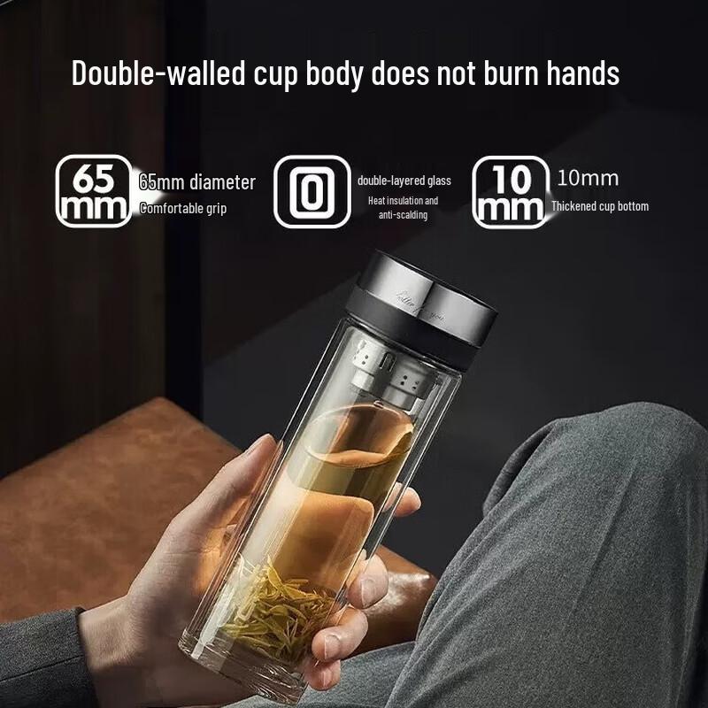 Fuguang High Borosilicate Business Glass Tea Cup