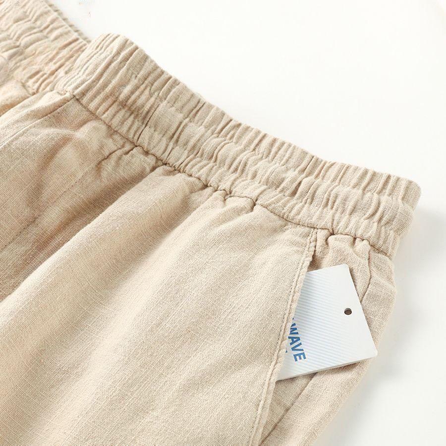 Women's Pure Linen Wide-Leg Casual Pants - Summer 2026 Fashionable, Versatile, and Lightweight
