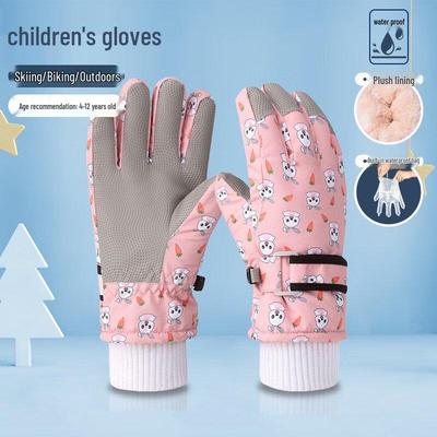 Children's Cute Winter Full-Finger Gloves