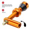 1 Pair Ultralight Gravel MTB Bike Tubeless Valves Value Core Remover Tool 40/44mm Bicycle Valve with Caps for Road Tubeless Tire