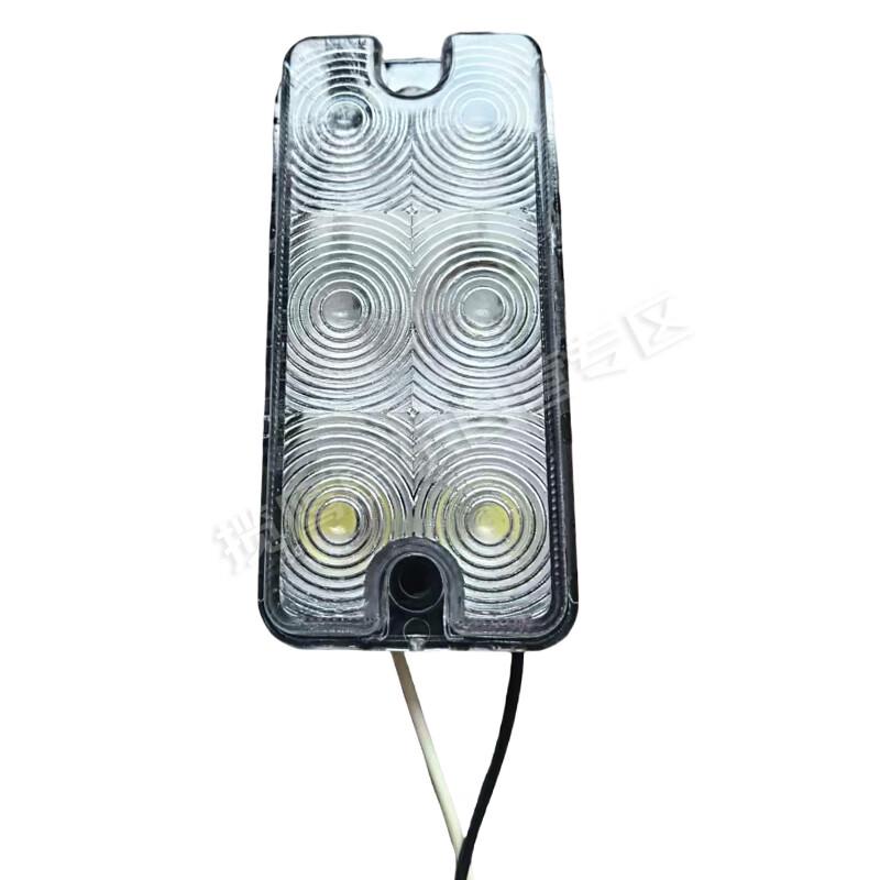Lanying Square Clearance Lamp for Jiefang CTM Trucks белый