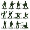 100Pcs Mini Classic Military Soldiers Figures Models Playset Desk Decor Toddler