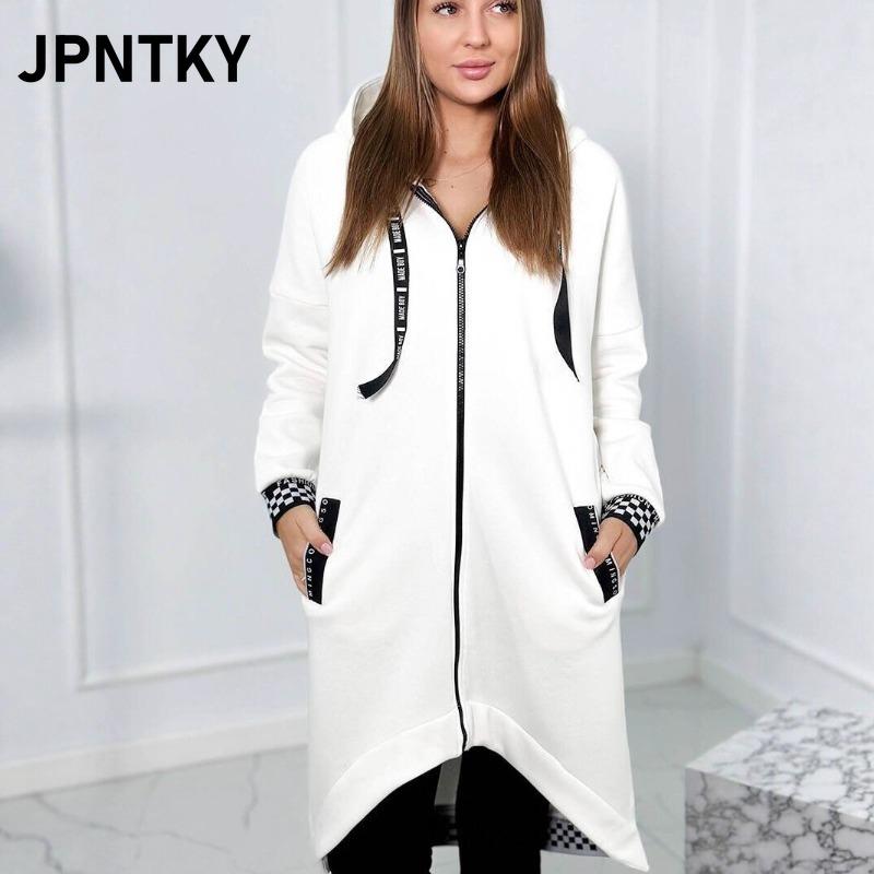 JPNTKY Women's Vintage Casual Solid Color Print Autumn Winter Long Sleeve Jackets & Coats
