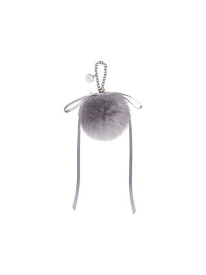 J.ESTINA J.LETTER Fur Ribbon Charm GR (JEACEA4BF310GR320)
