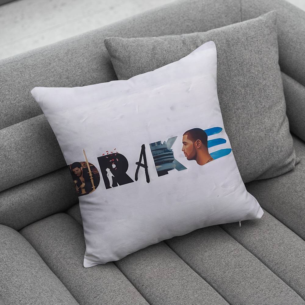Rapper DDrake Pillow Case Pillowcase Home Sofa Cushions Car Cushions Pillowcover Office Pillowshell Pillow