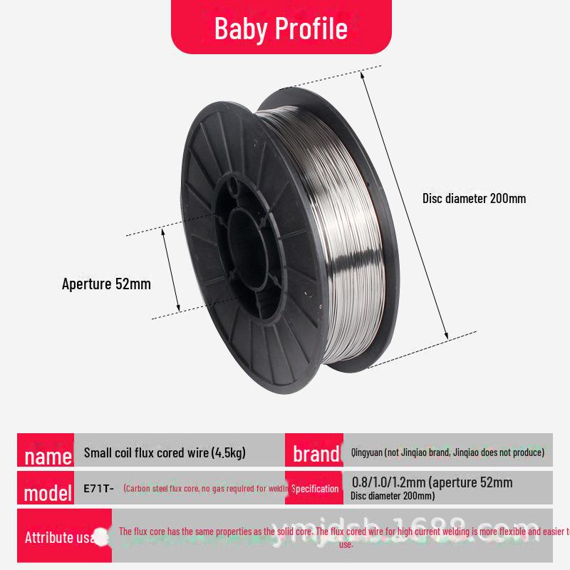 

Сварочная проволока порошковая самозащитная безгазовая 0,8-1,2 мм, без газа, мелкий диск, сплошной сердечник, 5 кг-1 кг. E71T-1-0.8mm flux cored welding wire 4.5kg/reel
