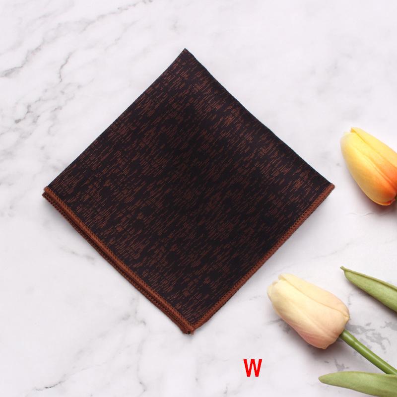 Men'S Formal Suit Pocket Towel, Tie And Bow Tie Pocket Towel, Wedding Banquet Matching, Square Towel.