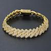 European-American Men's 14mm Zircon Cuban Chain Hip Hop Necklace