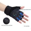 Half-Finger Sports Gloves Fitness Training Outdoor Cycling Wear-Resistant Non-Slip Silicone Palm Comfortable Weightlifting Glove