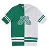 MARTINE GOLF Half Half Round Sweater_Green