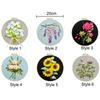 Floral Patterns Flower Ribbon Embroidery Kit Colorful Embroidery Set Cross Stitch Set  Beginner