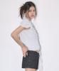 MARGARIN FINGERS Mixed Rivet Shorts (Black)