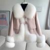 Xiaoxiangfeng Imitation Fox Fur Short Style Winter New Thickened Warm and Stylish Small Coat for Women's
