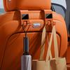 Slim Design Car Headrest Hooks Multifunctional Invisible Seat Hanging Holder for Handbags Purse Groceries Car Travel Use