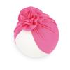Newborn Hat Soft Stylish Polyester Cotton Big Flower Baby Cap for Little Girl