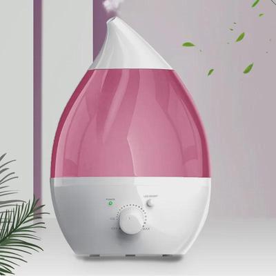 2.4L Ultrasonic Silent Desktop Humidifier with Aromatherapy & Colored Lights